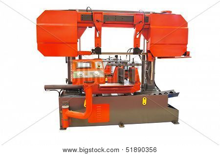 The image of a lathe