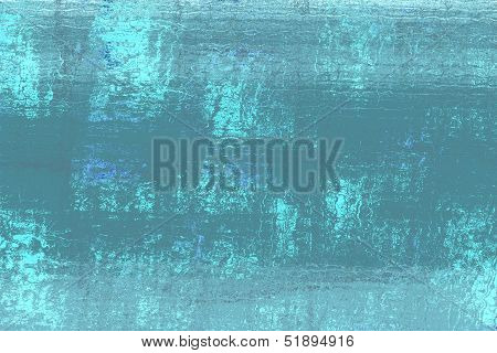 Blue-green Organic, Distressed Grid Background