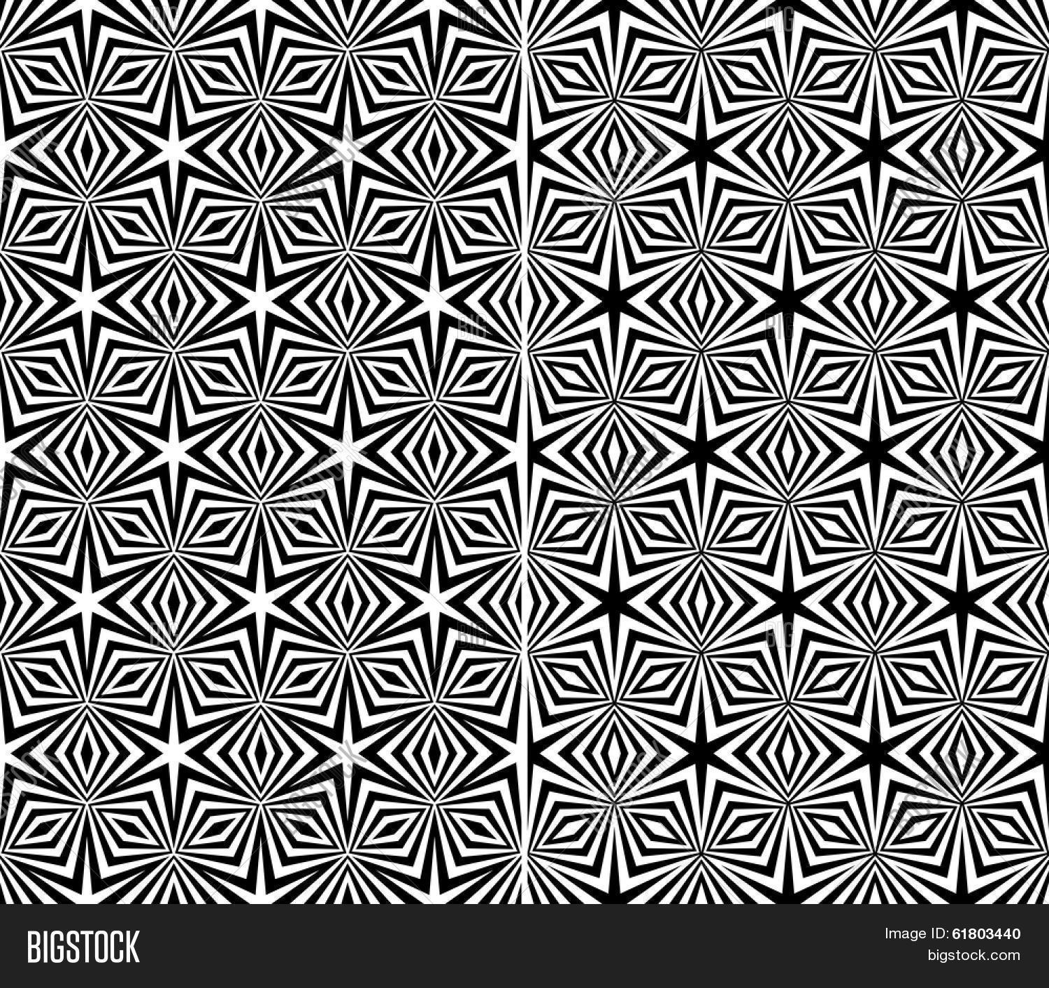 Starry Pattern Set Two Seamless Vector & Photo (Free Trial) | Bigstock