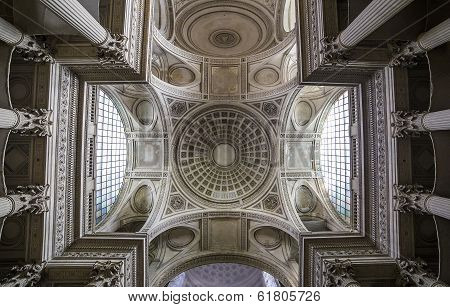 interiors of Pantheon necropolis, Paris, France