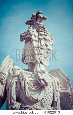 Vienna, Austria - March 20 : View On Gloriette In Schonbrunn Palace, Vienna, Austria On March 20, 20