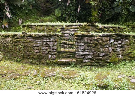 Lost City Ruins in Colombian