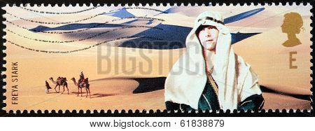 Freya Stark Stamp