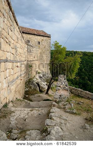 Medieval Fortress Town Chufut-kale, Bakhchisaray, Crimea