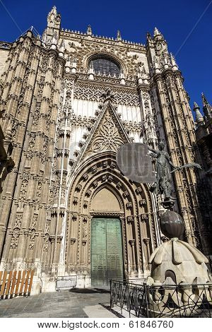 Cathedral In Seville, Spain