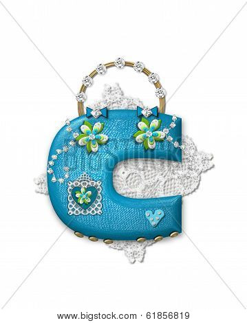 Alphabet Bling Bag C