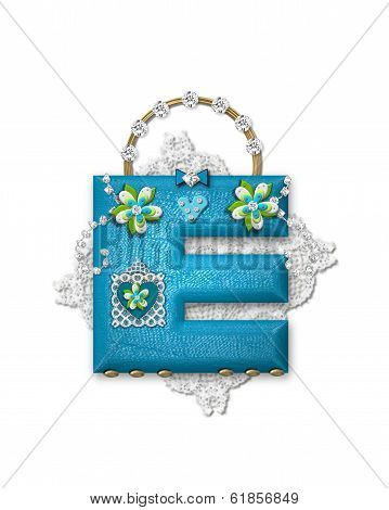 Alphabet Bling Bag E