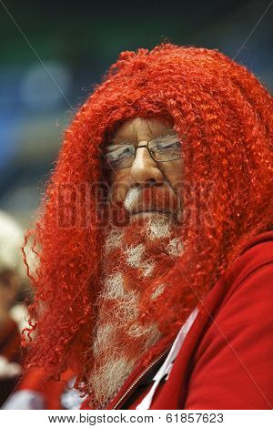 Curling Canada Fans Beard Red Hair