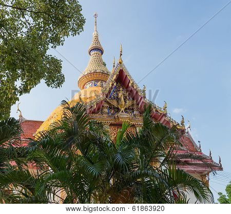 Royal monastery Wat Chuai Mongkong in Pattaya, Thailand