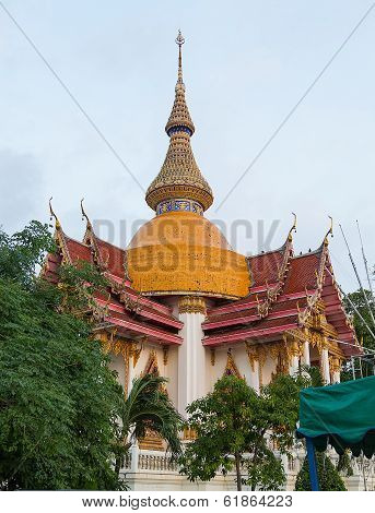 Royal monastery Wat Chuai Mongkong in Pattaya, Thailand