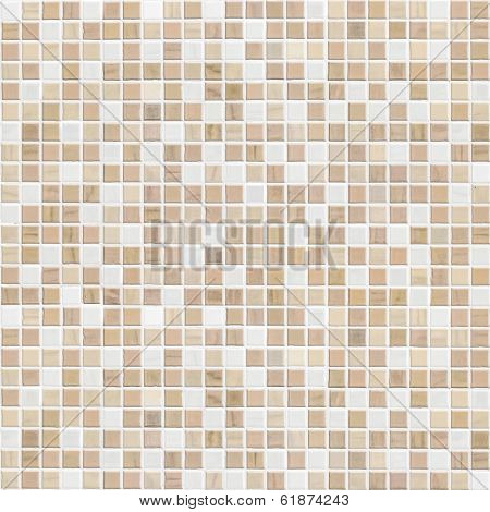 delicate color brown mosaic tile wall