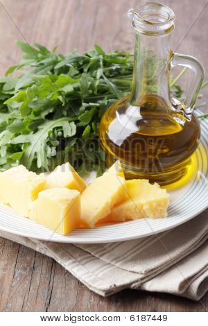 Ingredienser til Pesto Sauce