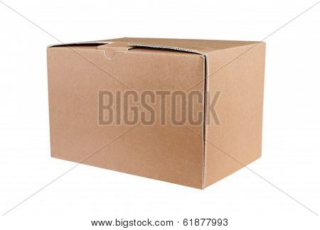 Paper Box On White Background
