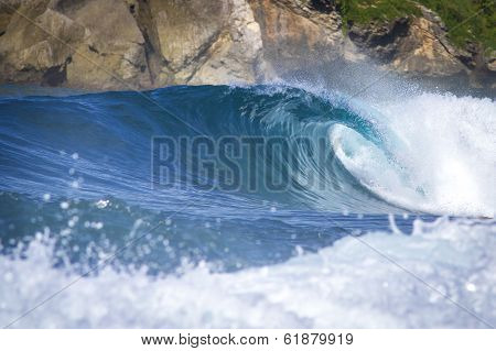 Ocean Waves.lombok Island.indonesia.