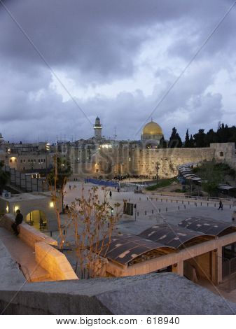 Westerm Wand am Abend