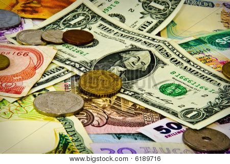 Notes and coins