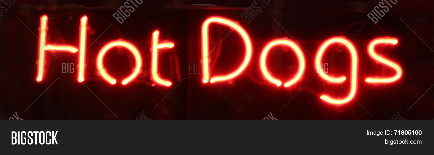 Hot Dogs Sign Image & Photo (Free Trial) | Bigstock