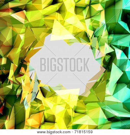 Abstract Triangle Background