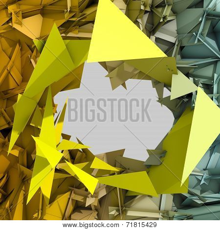 Abstract Triangle Background