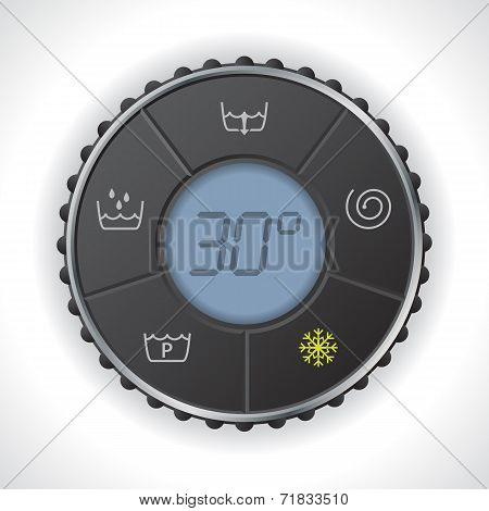 Wash Machine Control Deck