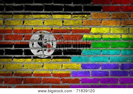 Dark Brick Wall - Lgbt Rights - Uganda
