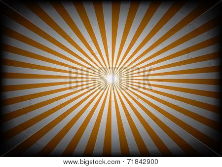 Radial Background Vector Illustration.