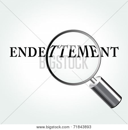 Indebtedness Concept Illustration