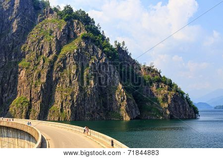 Vidraru Dam, Fagaras Mountains, Romania
