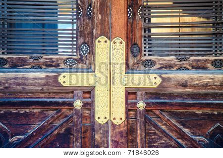 Texture Of Japanese Sliding Paper Door Shoji