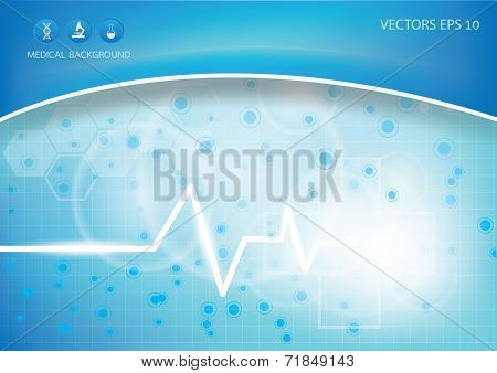 Medical Background Vector