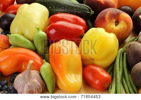 Fruits And Vegetables.