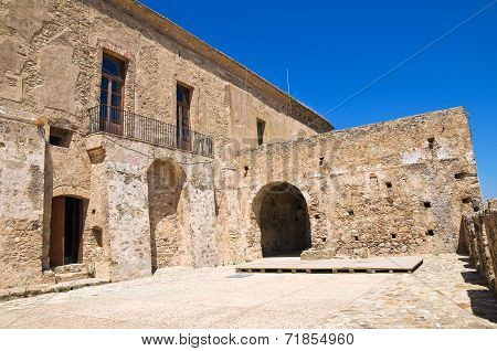 Swabian Castle of Rocca Imperiale. Calabria. Italy.