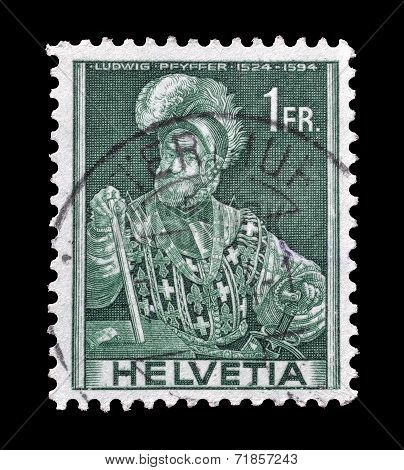 Ludwig Pfyffer stamp
