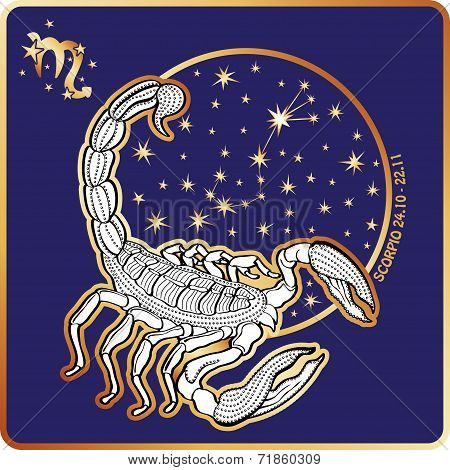 Horoscope.Scorpio zodiac sign