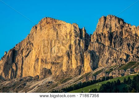 Dolomiti - Latemar At Sunset Light