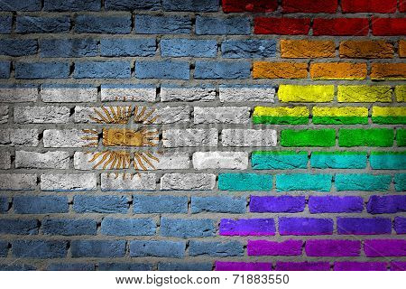 Dark Brick Wall - Lgbt Rights - Argentina