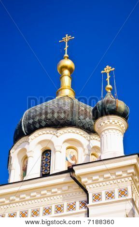 Ð¡rosses And Domes Of Foros Church