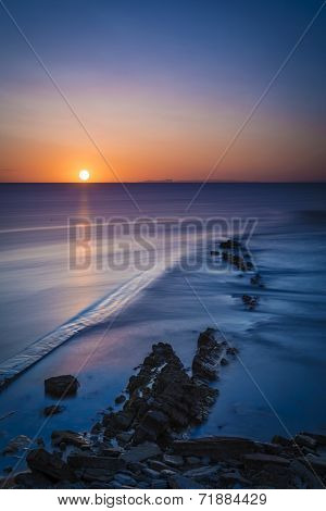 Rocky Coast Sunrise