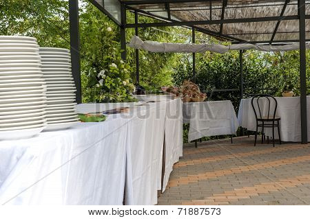 Wedding Table In The Castle