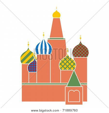 Saint Basil Cathedral In Red Square