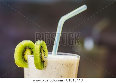 Smoothie With Kiwi And Banana