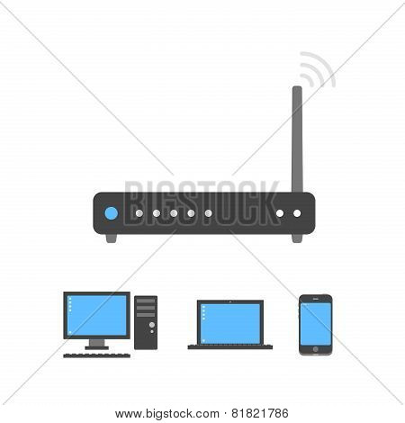 Wi-fi network icon