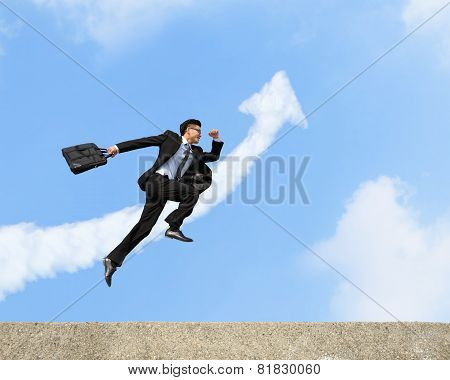 Happy Successful Business Man