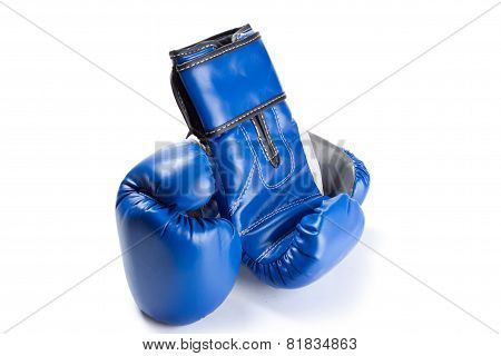 Boxing Gloves Isolated On White