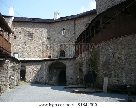 The Sovinec Castle in Ji?íkov on The Czech Republic