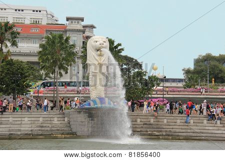 Statue Of Merlion