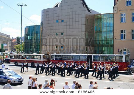 Le 130e anniversaire du transport en commun à Poznan, Pologne