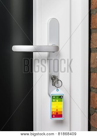 Energy Label En Key In Door Lock