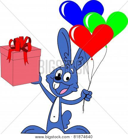 valentines day rabbit