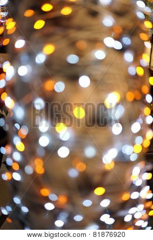 Bokeh from a tree